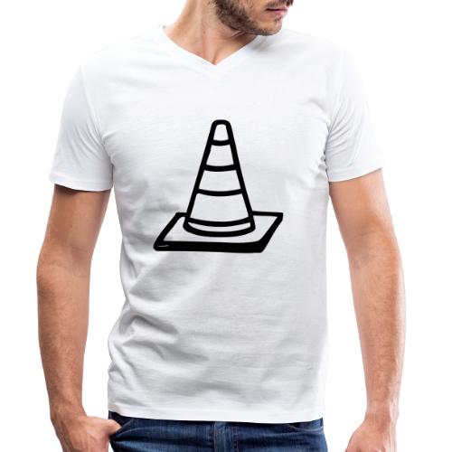 traffic cone warning - T-shirt bio col V Stanley/Stella Homme
