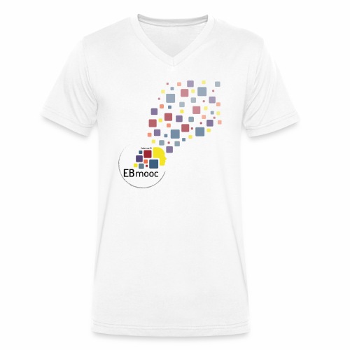 EBmooc T-Shirt 2018 - Männer Bio-T-Shirt mit V-Ausschnitt von Stanley & Stella