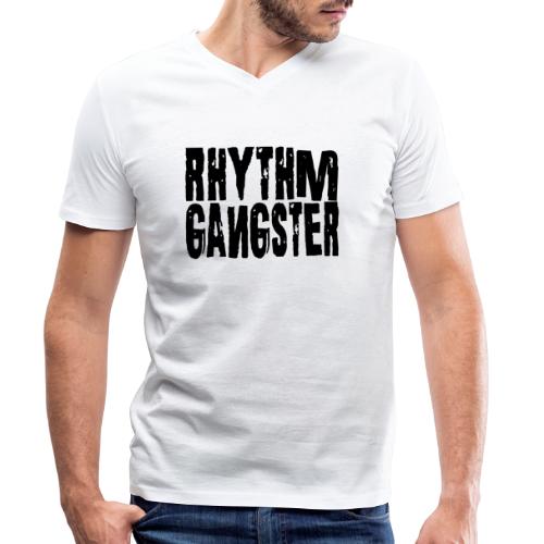 Rhythm Gangster Drums - Männer Bio-T-Shirt mit V-Ausschnitt von Stanley & Stella