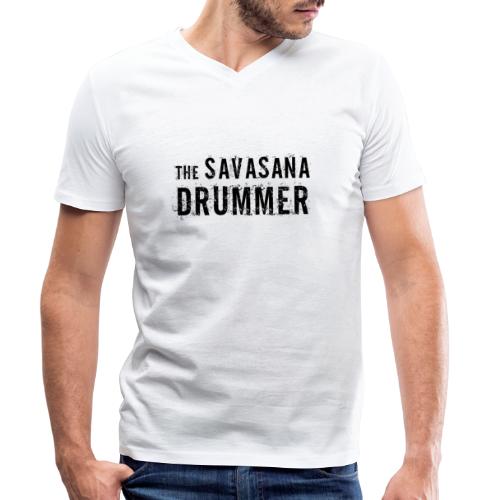 the savasana drummer yoga - Männer Bio-T-Shirt mit V-Ausschnitt von Stanley & Stella