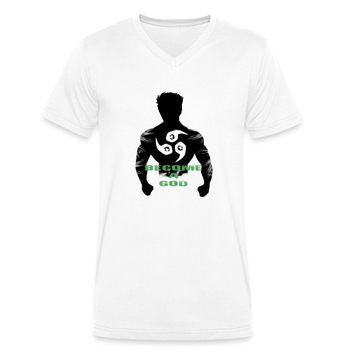 Raijin Become_A_God - Männer Bio-T-Shirt mit V-Ausschnitt von Stanley & Stella
