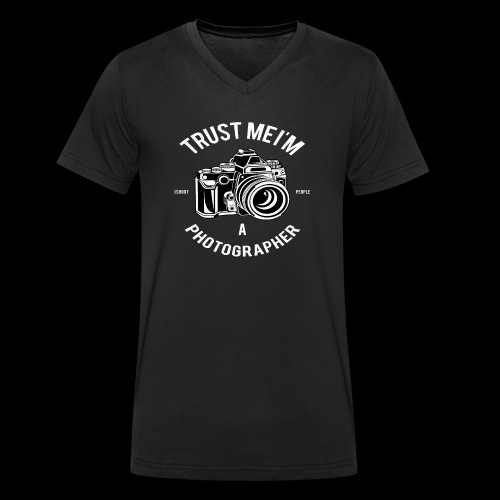 Trust me - I'm a Photographer - Stanley/Stella Männer Bio-T-Shirt mit V-Ausschnitt