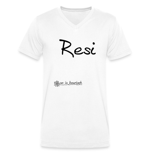 resi - Männer Bio-T-Shirt mit V-Ausschnitt von Stanley & Stella