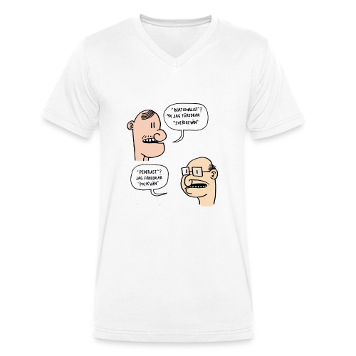 Pojkvän - Ekologisk T-shirt med V-ringning herr från Stanley & Stella