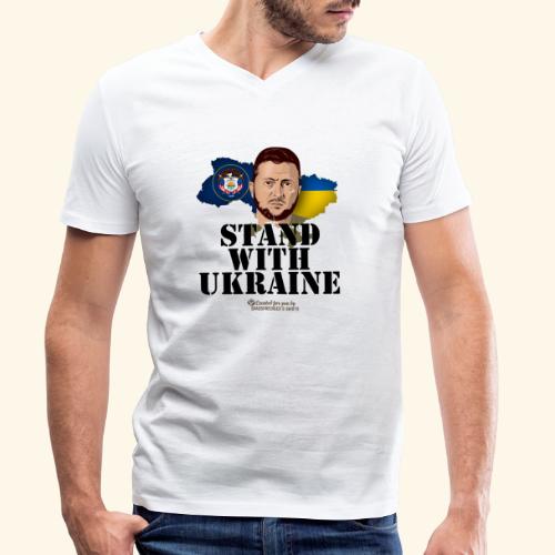 Ukraine Zelensky Utah - Männer Bio-T-Shirt mit V-Ausschnitt von Stanley & Stella