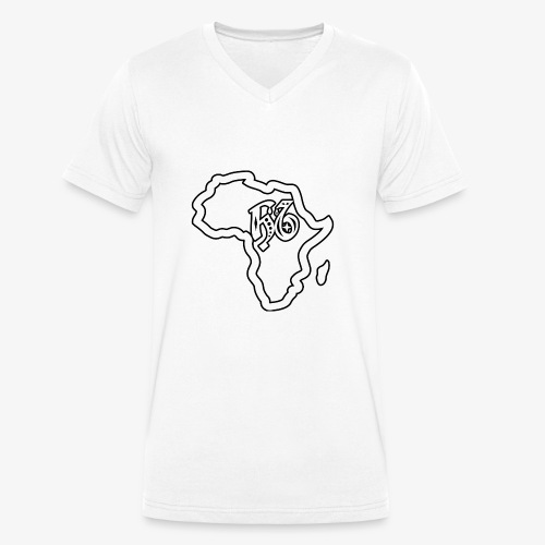 afrika pictogram - Stanley/Stella Mannen bio-T-shirt met V-hals