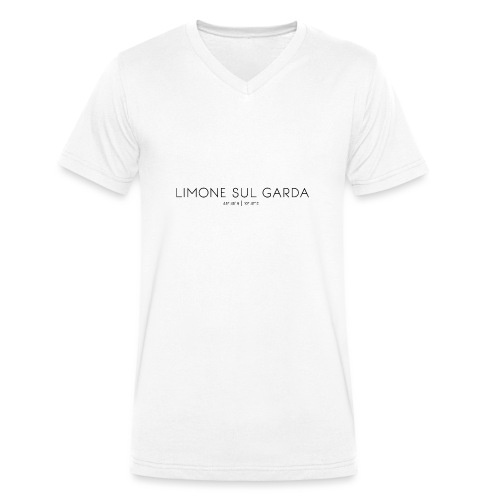Limone sul Garda, Gardasee, Italien, Lombardei - Stanley/Stella Männer Bio-T-Shirt mit V-Ausschnitt