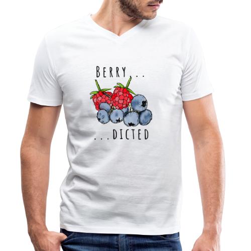 Berry dicted - Männer Bio-T-Shirt mit V-Ausschnitt von Stanley & Stella