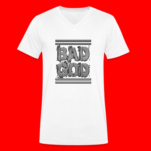 BadGod - Men's Organic V-Neck T-Shirt by Stanley & Stella