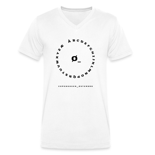 Østerbro - Stanley/Stella økologisk herre-T-shirt med V-udskæring