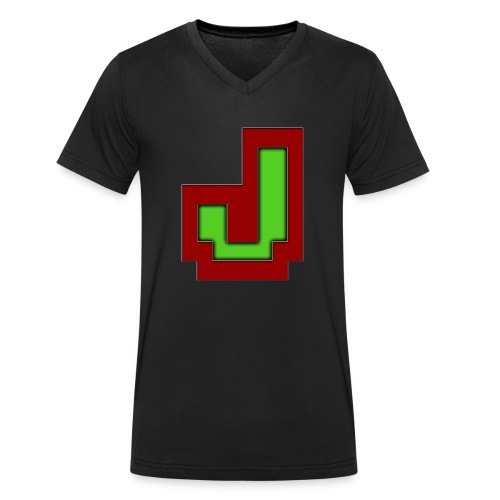 Stilrent_J - Økologisk Stanley & Stella T-shirt med V-udskæring til herrer