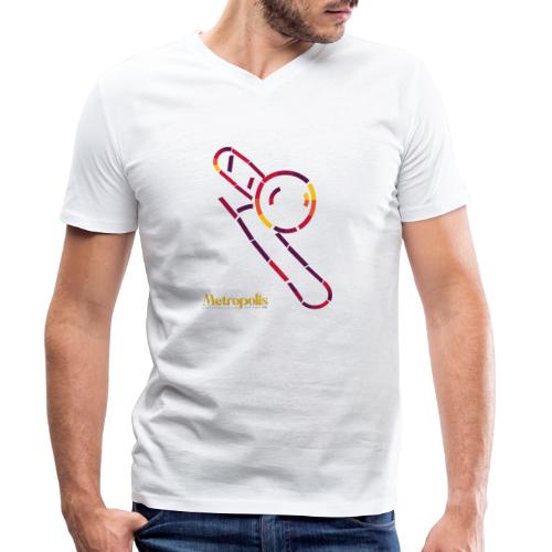Trombone - Stanley/Stella Mannen bio-T-shirt met V-hals