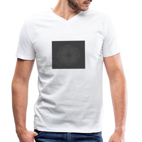 Mandala Muster Symbol - Männer Bio-T-Shirt mit V-Ausschnitt von Stanley & Stella