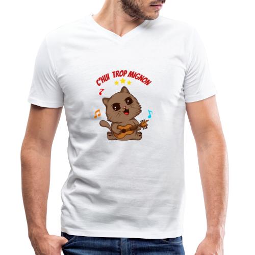CH'UI TROP MIGNON - T-shirt bio col V Stanley/Stella Homme
