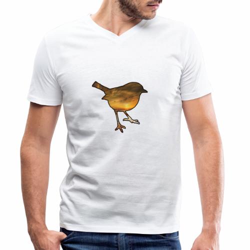 L'oiseau Piaf - J'peux pas j'au un Oiseau Piaf - T-shirt bio col V Stanley/Stella Homme