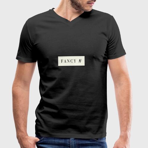 Fancy AF - Stanley/Stella Mannen bio-T-shirt met V-hals