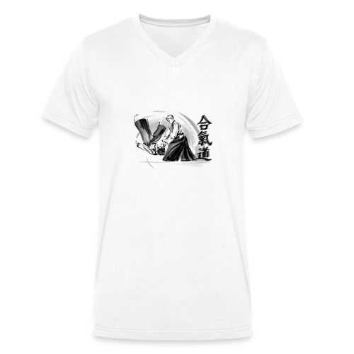 aikido - Stanley/Stella Männer Bio-T-Shirt mit V-Ausschnitt