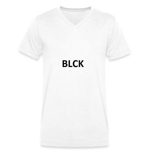 BLCK - Männer Bio-T-Shirt mit V-Ausschnitt von Stanley & Stella