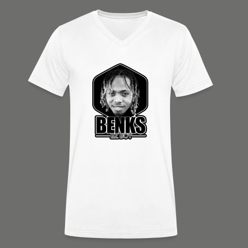 BENKS EZ BOY - Stanley/Stella Männer Bio-T-Shirt mit V-Ausschnitt