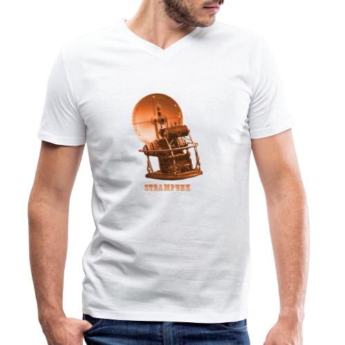 Steampunk Zeitmaschine - Stanley/Stella Männer Bio-T-Shirt mit V-Ausschnitt