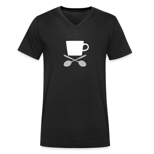 Coffee till I die - Stanley/Stella Mannen bio-T-shirt met V-hals
