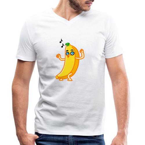 Musical Banana - Stanley/Stella Männer Bio-T-Shirt mit V-Ausschnitt