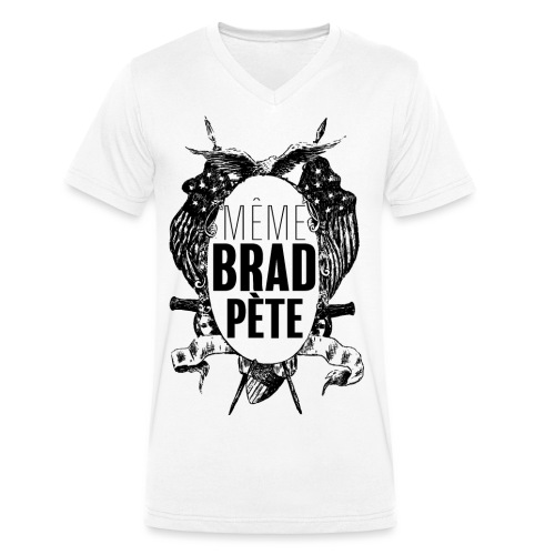 Même Brad Pète - T-shirt bio col V Stanley/Stella Homme