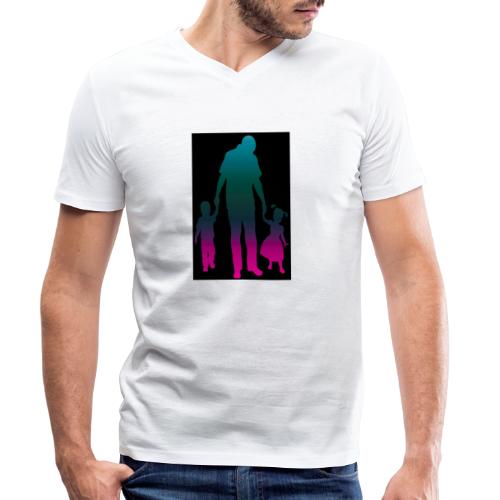 an_VATERS_Hand - Stanley/Stella Männer Bio-T-Shirt mit V-Ausschnitt