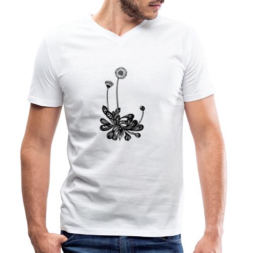 Gänseblümchen, Frühling, Sommer, Blume, Garten, - Männer Bio-T-Shirt mit V-Ausschnitt von Stanley & Stella