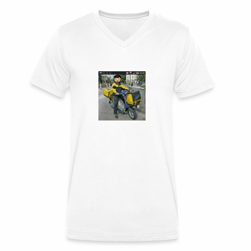Postbote - Stanley/Stella Männer Bio-T-Shirt mit V-Ausschnitt