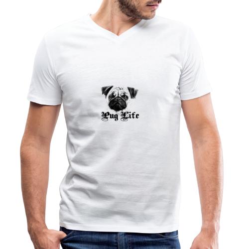 La vie de carlin - T-shirt bio col V Stanley & Stella Homme
