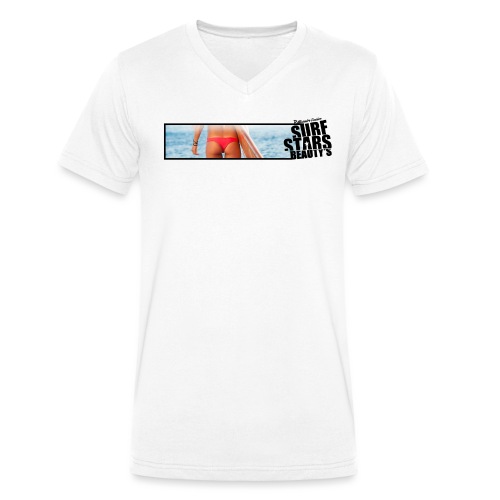 beautys - Stanley/Stella Männer Bio-T-Shirt mit V-Ausschnitt