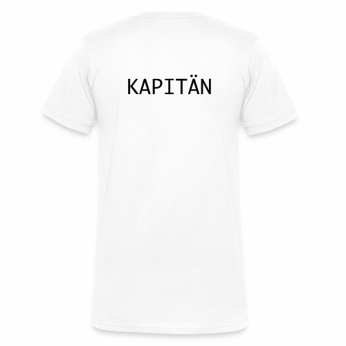 Kapitän - Männer Bio-T-Shirt mit V-Ausschnitt von Stanley & Stella