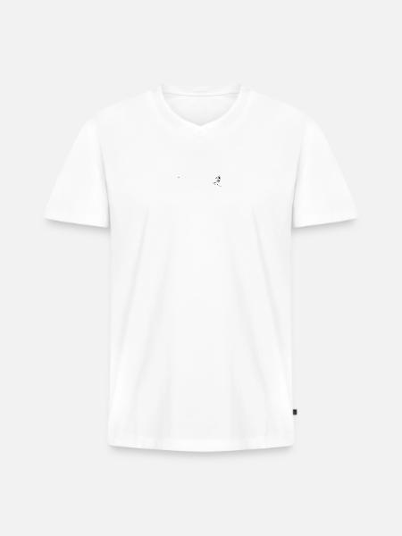 Wakeboarding is Fun - Männer Premium Bio T-Shirt mit V-Ausschnitt - Weiß