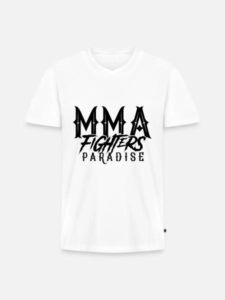 Mma winner winner champion - Men's Premium Organic T-shirt with V-neck - white