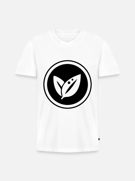 Sheet Ecology - Men's Premium Organic T-shirt with V-neck - white