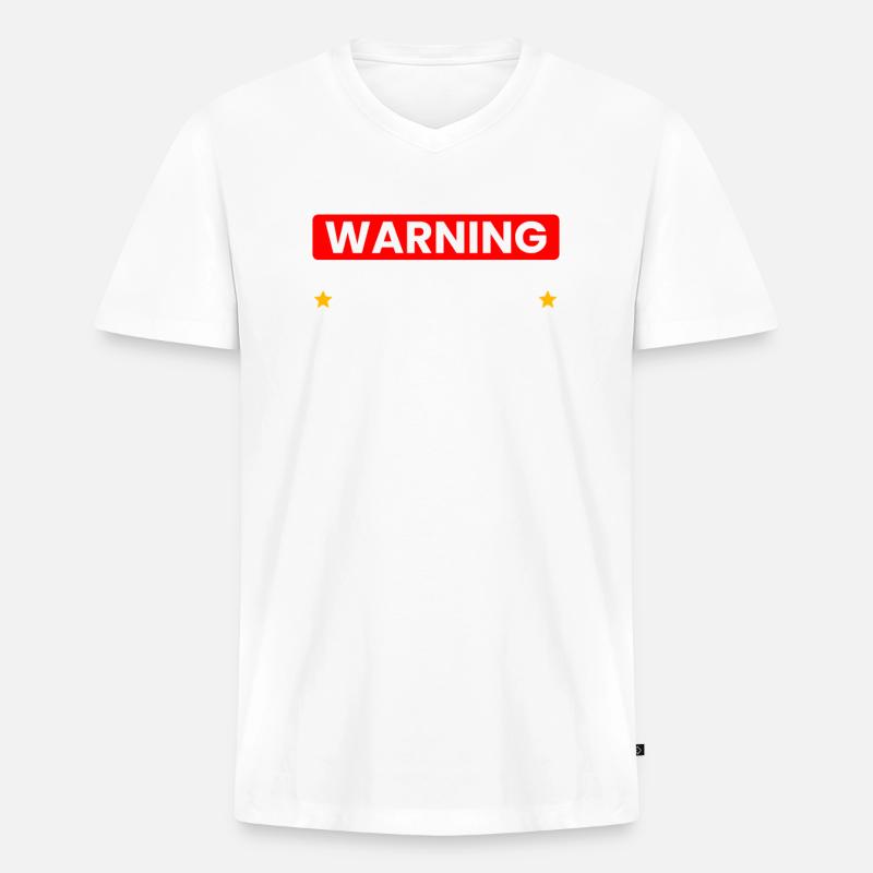 talk spontaneously rollercoasters - Männer Premium Bio T-Shirt mit V-Ausschnitt - undefined