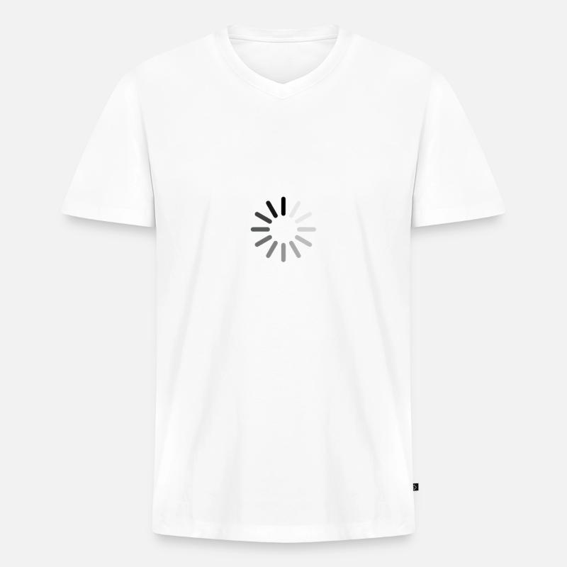 computer science degree - Männer Premium Bio T-Shirt mit V-Ausschnitt - undefined