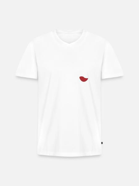 Dieser PR-Manager braucht Wein - Männer Premium Bio T-Shirt mit V-Ausschnitt -