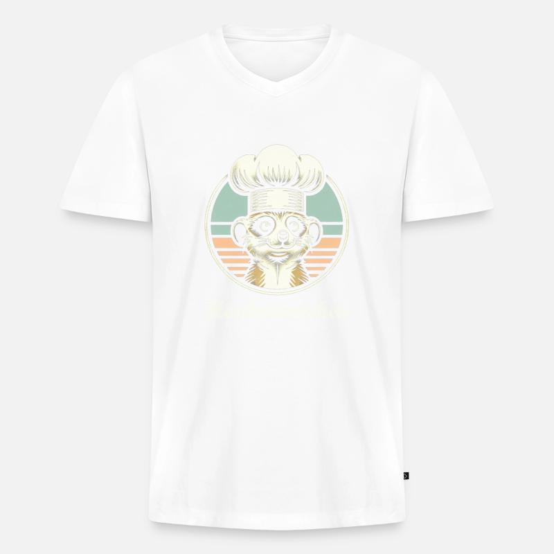 Herdmännchen - Männer Premium Bio T-Shirt mit V-Ausschnitt - undefined