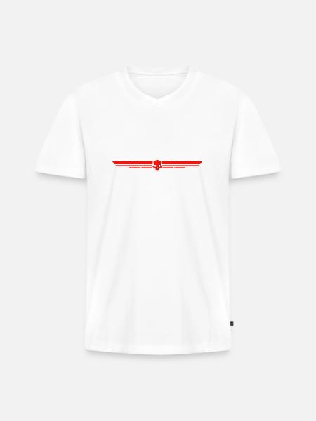 Computer-PC-Spieltechnologie Gamer-Gaming Modern - Männer Premium Bio T-Shirt mit V-Ausschnitt - Weiß