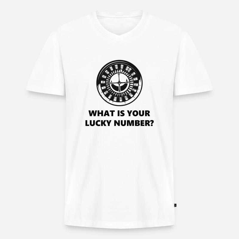 boardgame chess backgammon game night - Männer Premium Bio T-Shirt mit V-Ausschnitt - Weiß