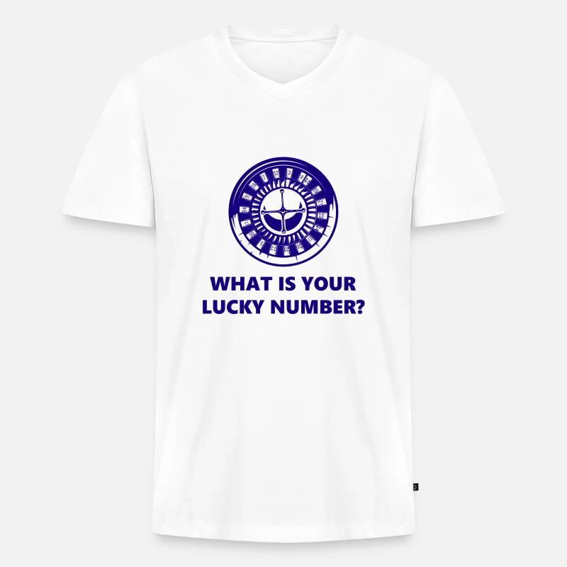 boardgame chess backgammon game night - Männer Premium Bio T-Shirt mit V-Ausschnitt - Weiß