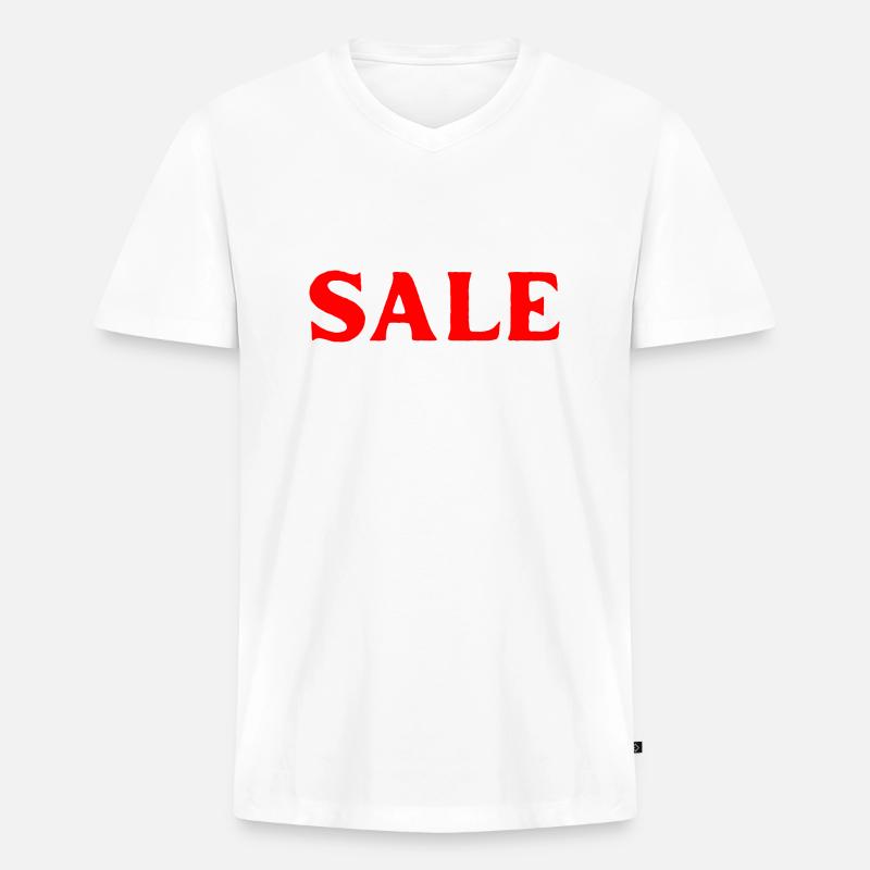 Ok, sicher. Spanisch Sprache - Männer Premium Bio T-Shirt mit V-Ausschnitt - Weiß