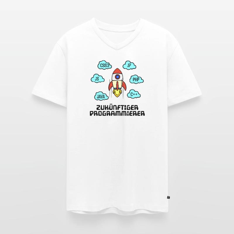 Css Code Developer C++ Java Php Programmierer Männer Premium Bio T-Shirt mit V-Ausschnitt