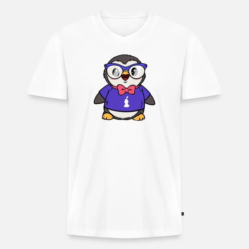 Software Developer Code Developer Programmer - Men's Premium Organic T-shirt with V-neck - white