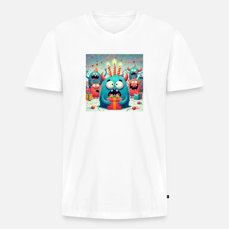 d8e6747a cda3 4dd2 b6a9 c0269bd620aa - Männer Premium Bio T-Shirt mit V-Ausschnitt - Weiß