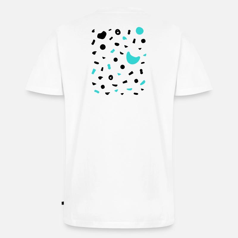 Boulder Projekt 7a Design Klettergriffe klettern - Männer Premium Bio T-Shirt mit V-Ausschnitt - Weiß