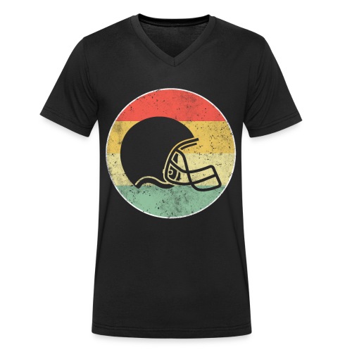 American Football Fan Spieler Geschenk - Männer Bio-T-Shirt mit V-Ausschnitt von Stanley & Stella
