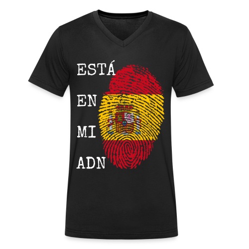 Es ist in meiner DNA Spanien Geschenk - Männer Bio-T-Shirt mit V-Ausschnitt von Stanley & Stella